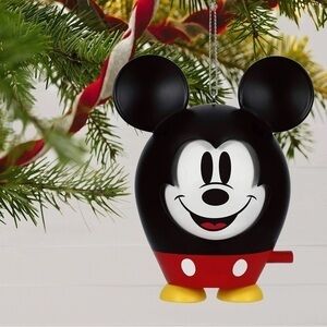 2019 Hallmark Keepsake Christmas Ornament Disney Mickey Mouse Face to Face